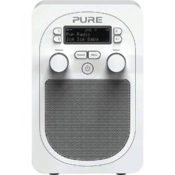 Pure Evoke D2 Glacier - Luxury Portable Digital and FM RDS Radio with Bluetooth